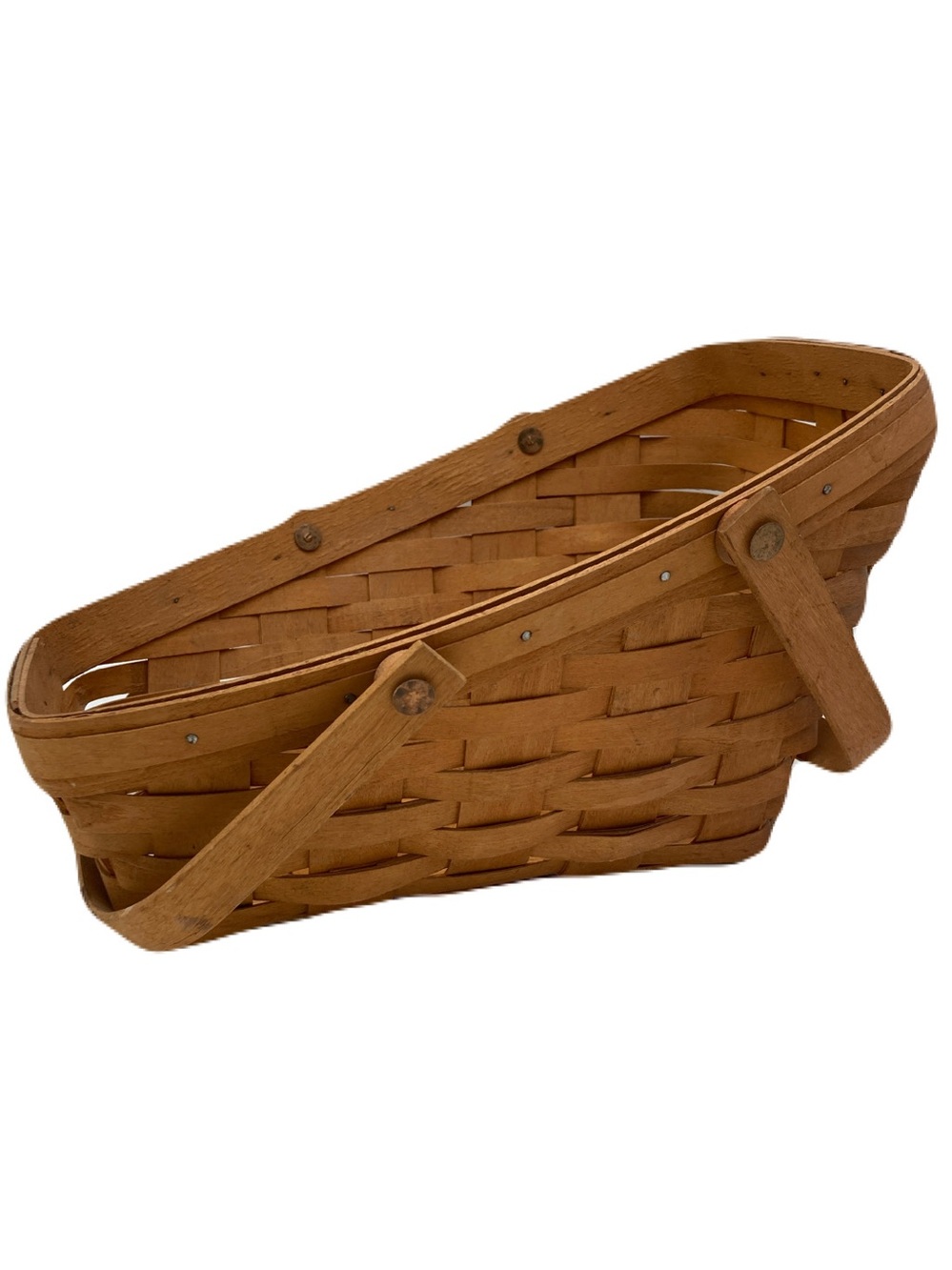 Longaberger Vintage 1998 Sleigh Basket - No Liner